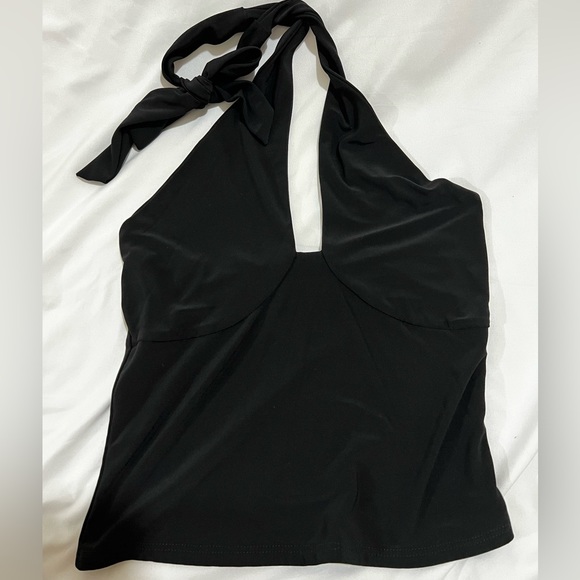 Black halter top y2k - Picture 1 of 2